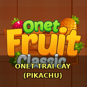 Chơi Onet Trái Cây (Pikachu) - game vui miễn phí