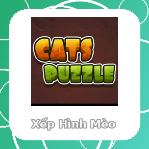 Chơi Xếp Hình Mèo - game vui miễn phí