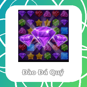 Chơi Đào Đá Quý - game vui miễn phí